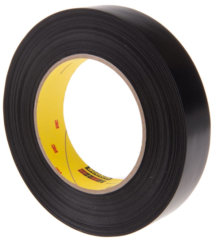 3M 472 Black Vinyl 33m Vinyl Tape, 0.26mm Thickness