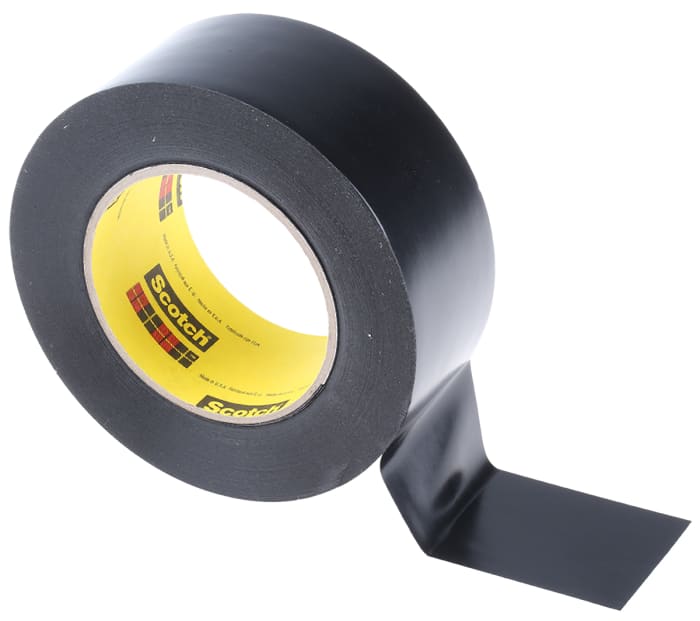 3M 472 Black Vinyl 33m Vinyl Tape, 0.26mm Thickness