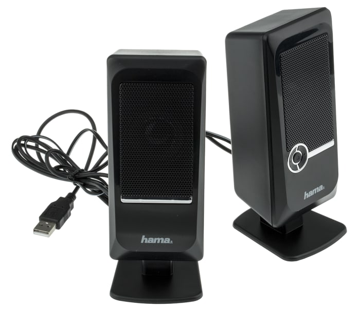 Hama Sonic Mobil 140 Black Computer Speaker