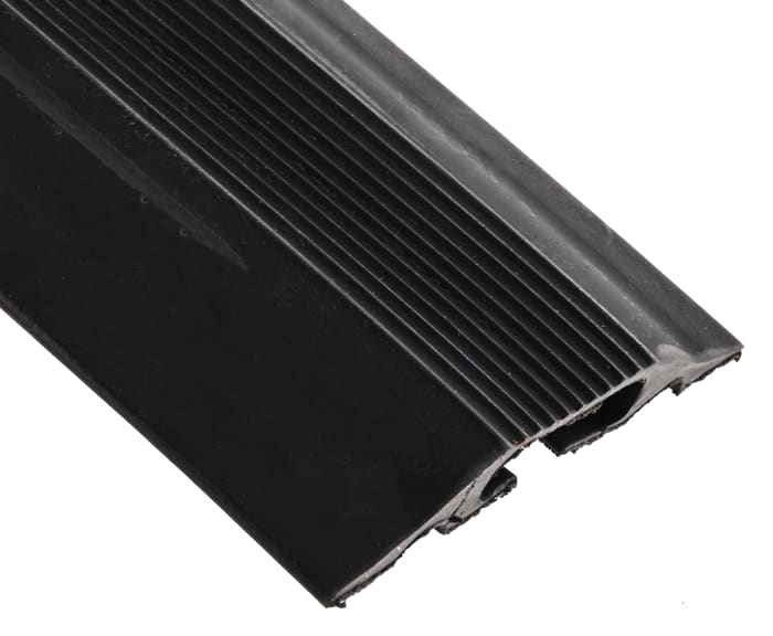 Vulcascot 3m Black Cable Cover, 30 x 10mm Inside dia.