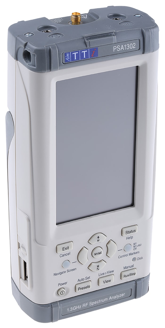 Aim-TTi PSA1302 Handheld Spectrum Analyser, 30 MHz → 1.8 GHz