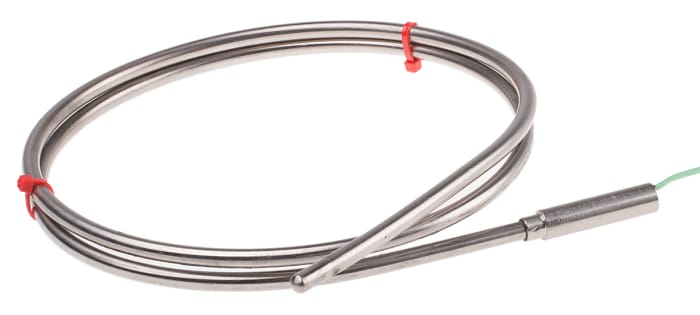 Thermocouple RS PRO type K Ø 6mm, L 1m, +1100°C max à Câble