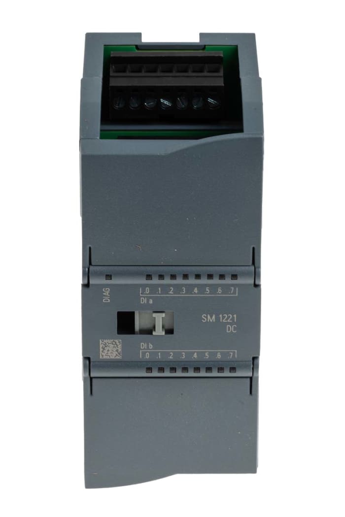 Siemens SM 1221 Series PLC I/O Module for Use with SIMATIC S7-1200 Series, Digital