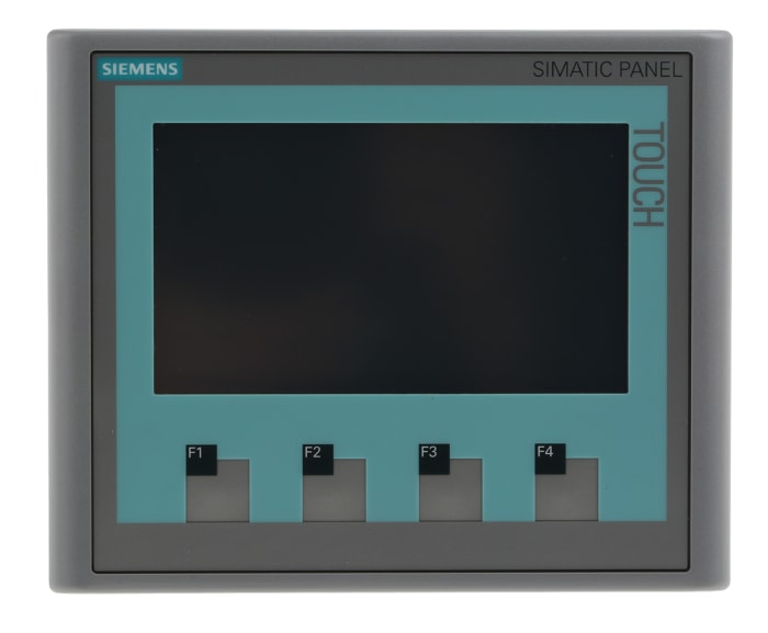 Siemens KTP400 Serisi HMI Paneli, TFT 4,3 inç 24 V dc Aydınlatmalı