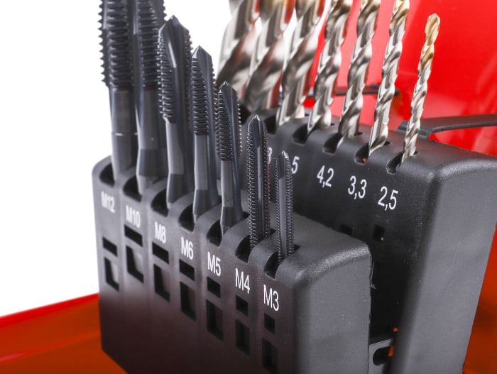 L113202 Dormer Dormer Tap & Drill Set, M12 Thread, Metric Standard