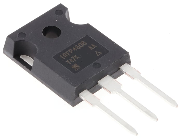Vishay D Series N-Channel MOSFET, 20 A, 500 V, 3-Pin TO-247AC IRFP460BPBF