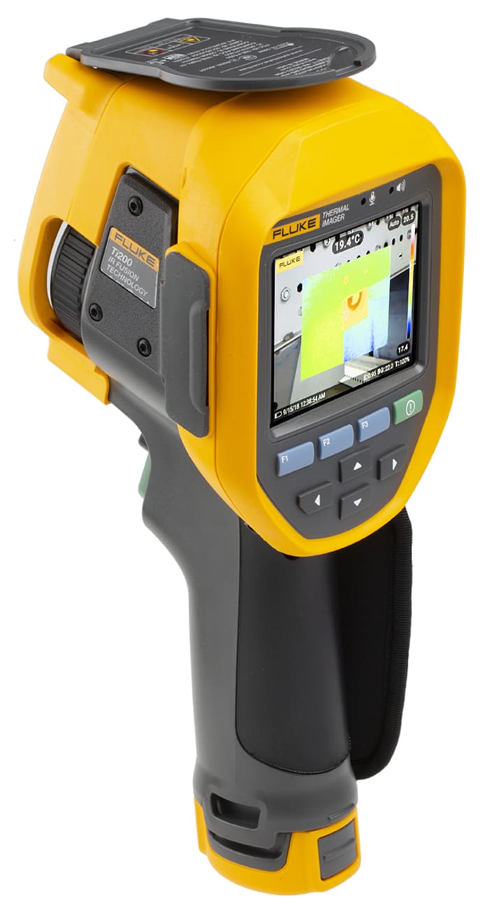 Fluke TI200 Thermal Imaging Camera, -20 → +650 °C, 200 x 150pixel Detector Resolution With RS Calibration