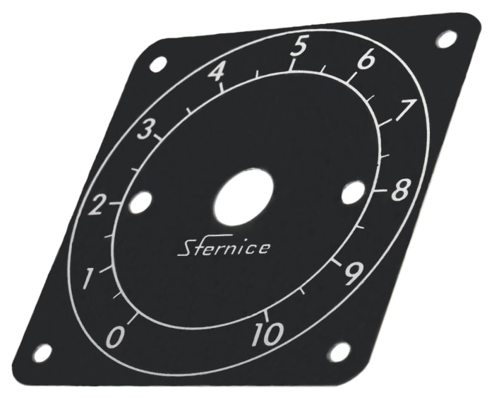 Vishay Panel Dial for Rheostat, ACCRFCADRANCG78