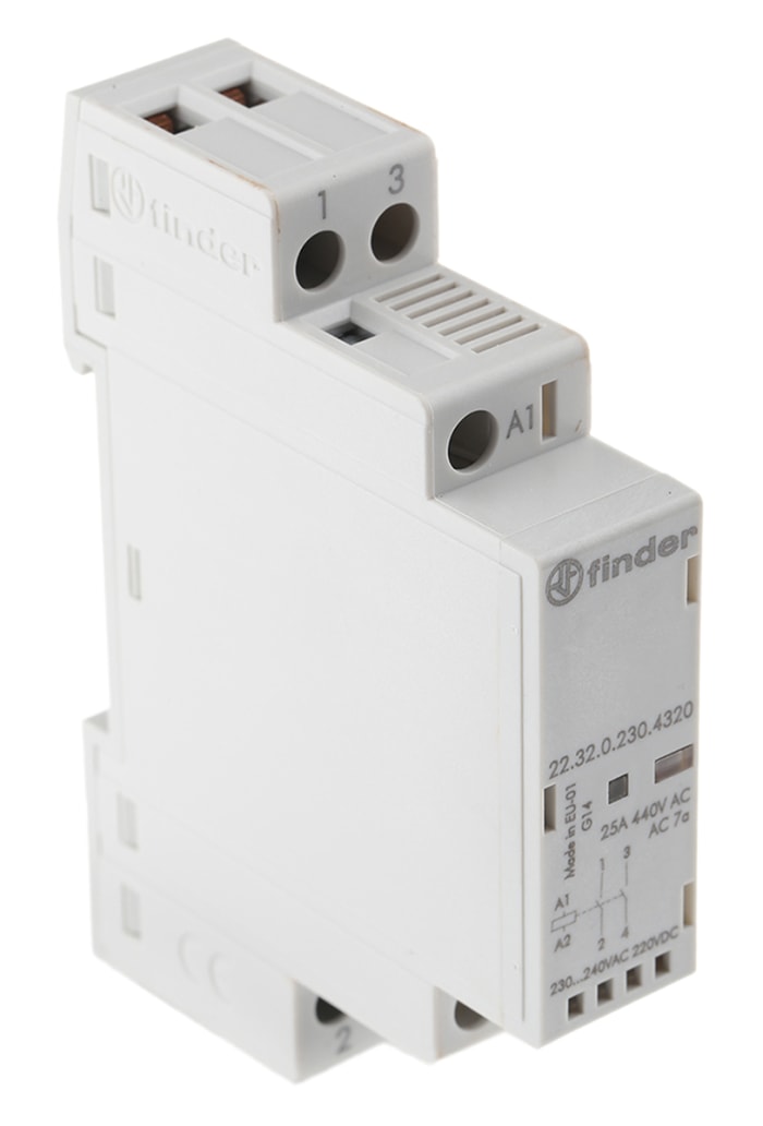 2NOStykač2 25 A440 V2,2 W s 2NO kontakty, řada: 22