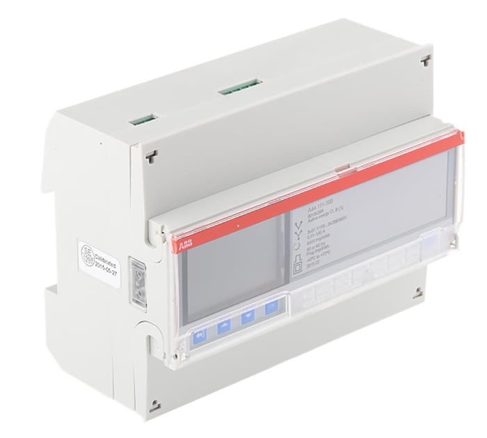 ABB 3 Phase LCD Energy Meter, Type Transformer Connected