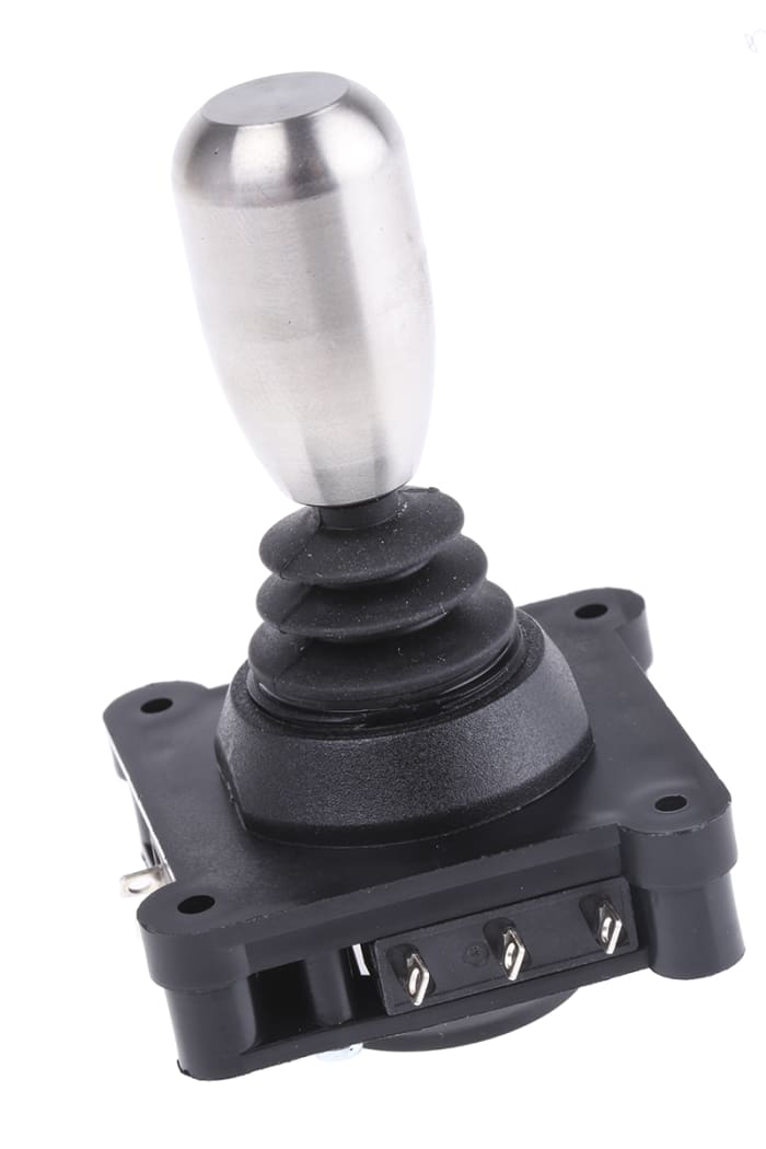 Apem 1-Axis Joystick Stainless Steel, IP67 250V