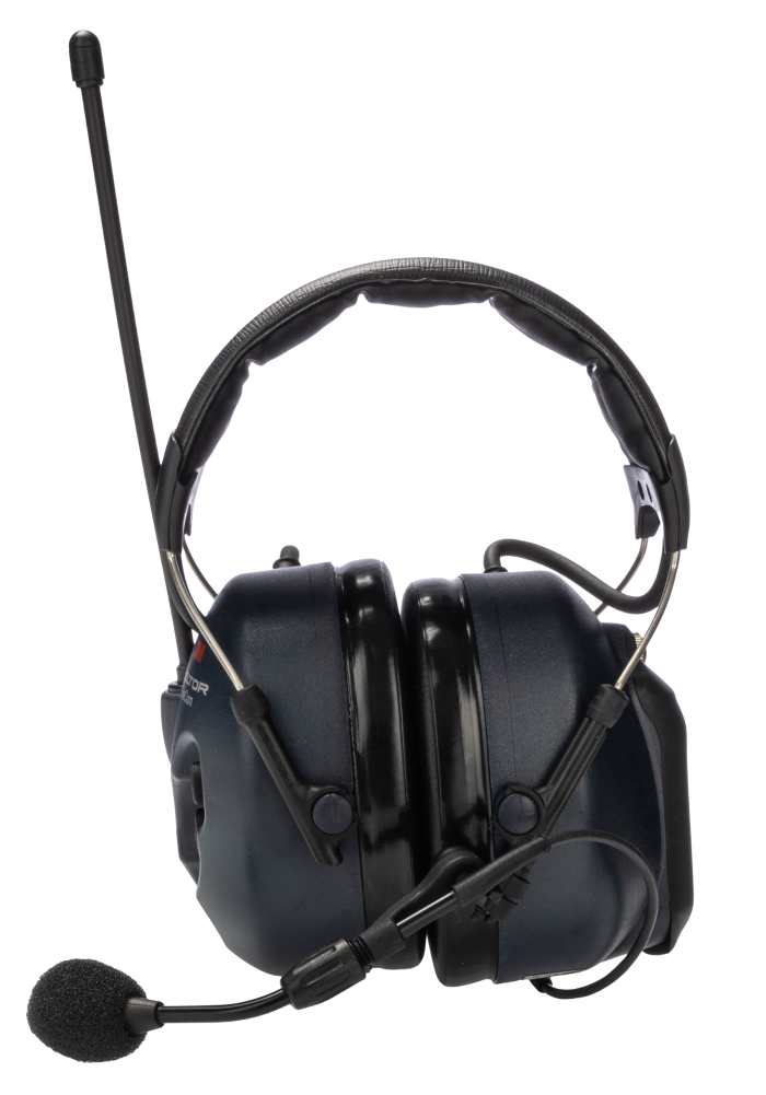 Casque antibruit électronique 3M PELTOR série LiteCom Serre-tête 32dB Noir/Bleu marine