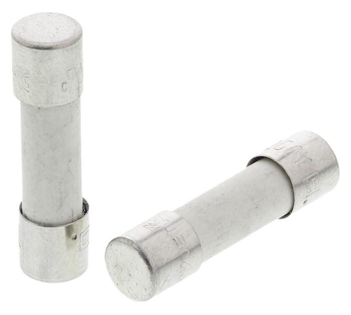 Fusible de cartucho cerámico Schurter, serie SPT 5X20, 150 V dc, 250V ac, 4A, 5 x 20mm, acción retardada