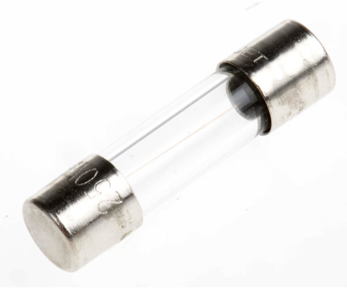 Schurter 1.6A F Glass Cartridge Fuse, 5 x 20mm
