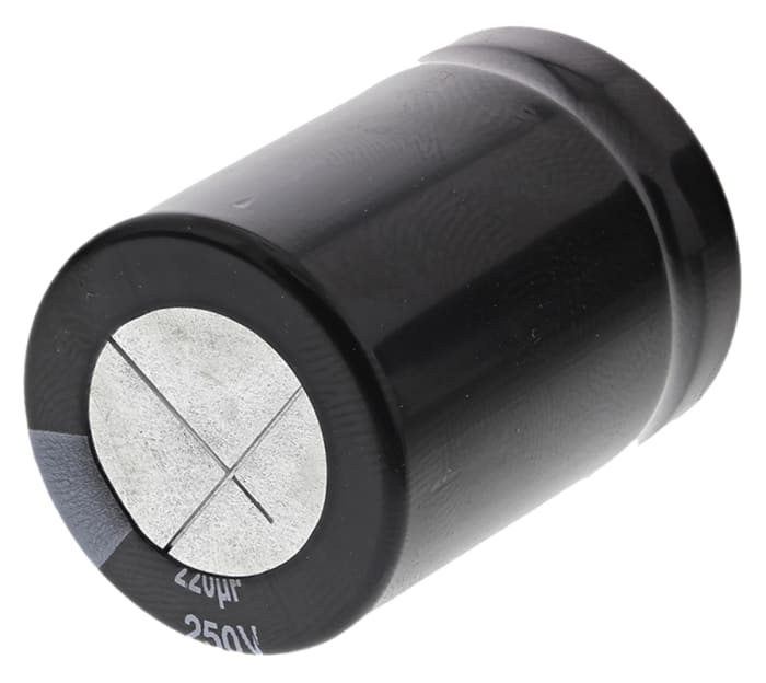 Panasonic 220μF Electrolytic Aluminium Electrolytic Capacitor 250V dc, Through Hole - ECEC2EP221BJ