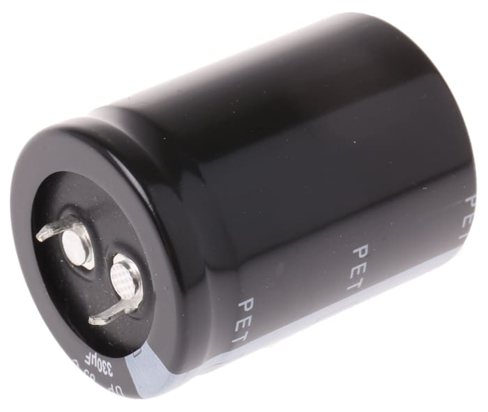 Panasonic 330μF Electrolytic Aluminium Electrolytic Capacitor 400V dc, Through Hole - ECEC2GP331DJ