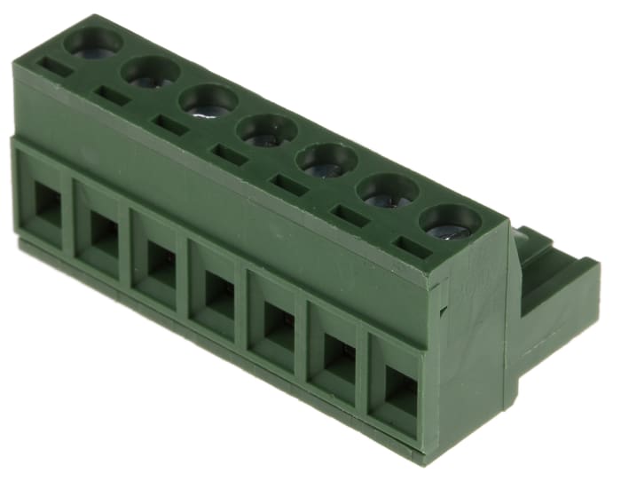 Bornier pour circuit imprimé RS PRO 7 contacts 1 rangée(s) pas de 5.08mm