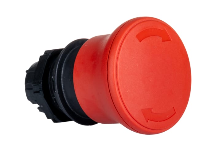 Lovato Platinum Series Turn Release Emergency Stop Push Button, 22mm Cutout, IP66, IP67, IP69K