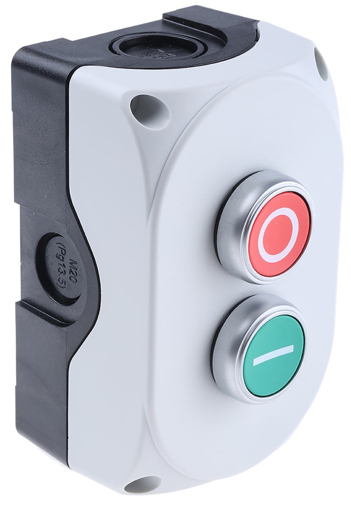 Lovato Push Button Control Station - NC/NO, IP66, IP67, IP69K