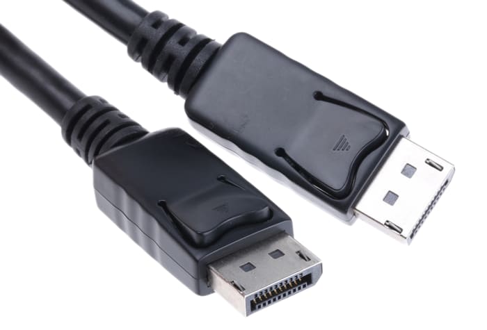 RS PRO Cable, 5m Black