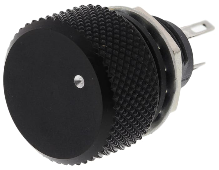 Vishay P16 2.2kΩ Rotary Potentiometer 1-Gang Panel Mount, P16NM222MAB15