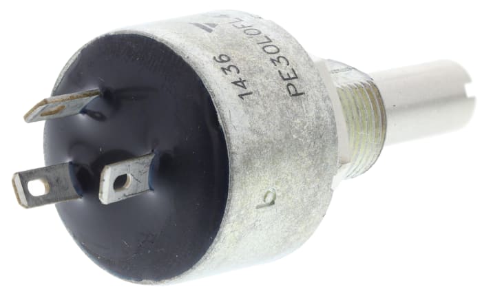 Potenciometr, průměr hřídele: 6 mm, řada: PE30 47kΩ ±10% 1.91W Otočný, Montáž do panelu 1 Vishay