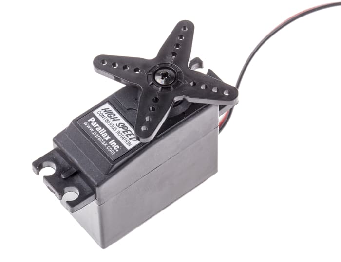 Parallax Inc Servo Motor, with 22 Oz-in Torque, 6 → 8.4 V, 180 rpm