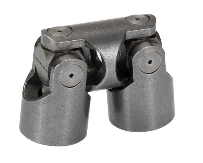 RS PRO Universal Joint Double Plain Bore 12mm 86mm Length