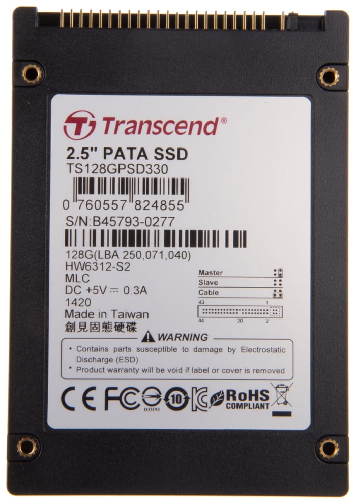 TS128GPSD330 Transcend | Transcend PSD330 2.5 in 128 GB Internal Drive | | RS Components