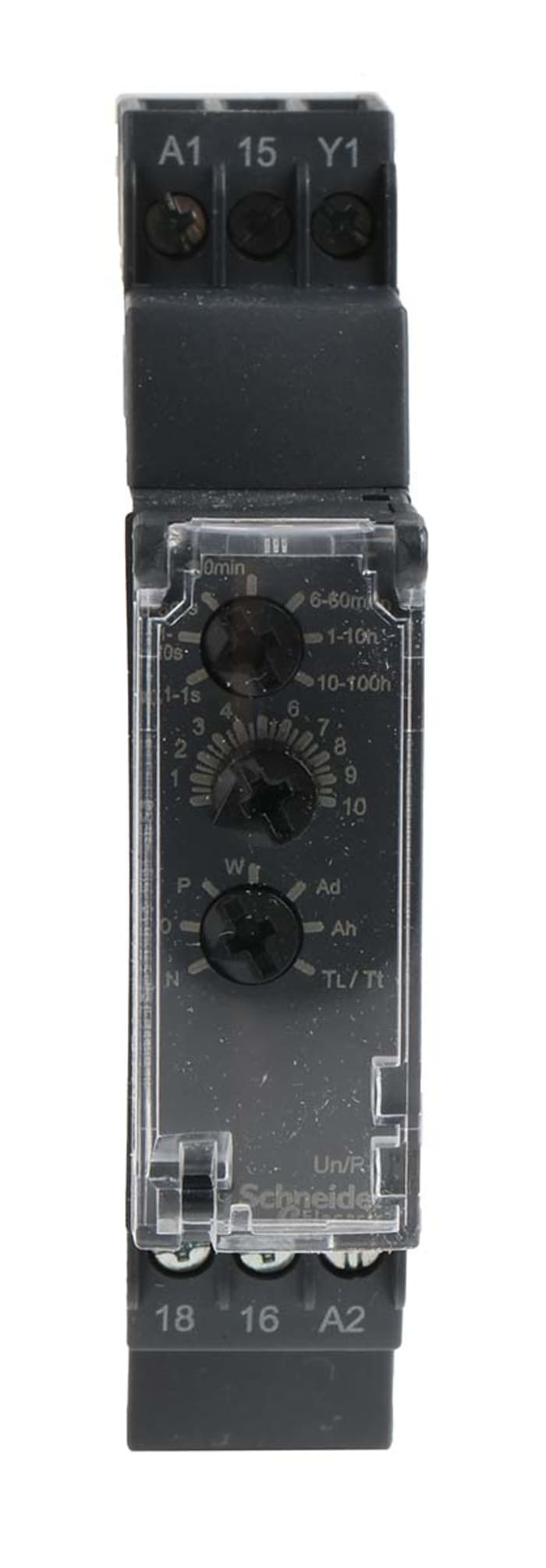 Schneider Electric Harmony Time Series DIN Rail Mount Timer Relay, 24 V dc, 24 → 240V ac, 2-Contact, 1 s