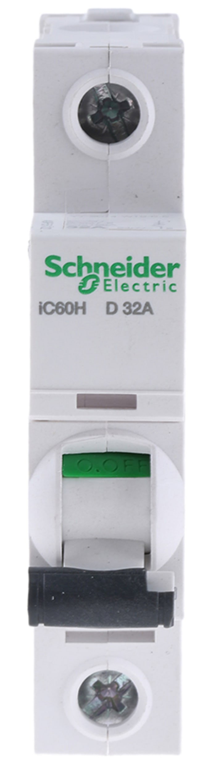 Schneider Electric Acti 9 iC60H MCB, 1P, 32A Curve D, 100 → 133V AC, 72V DC, 10 kA Breaking Capacity