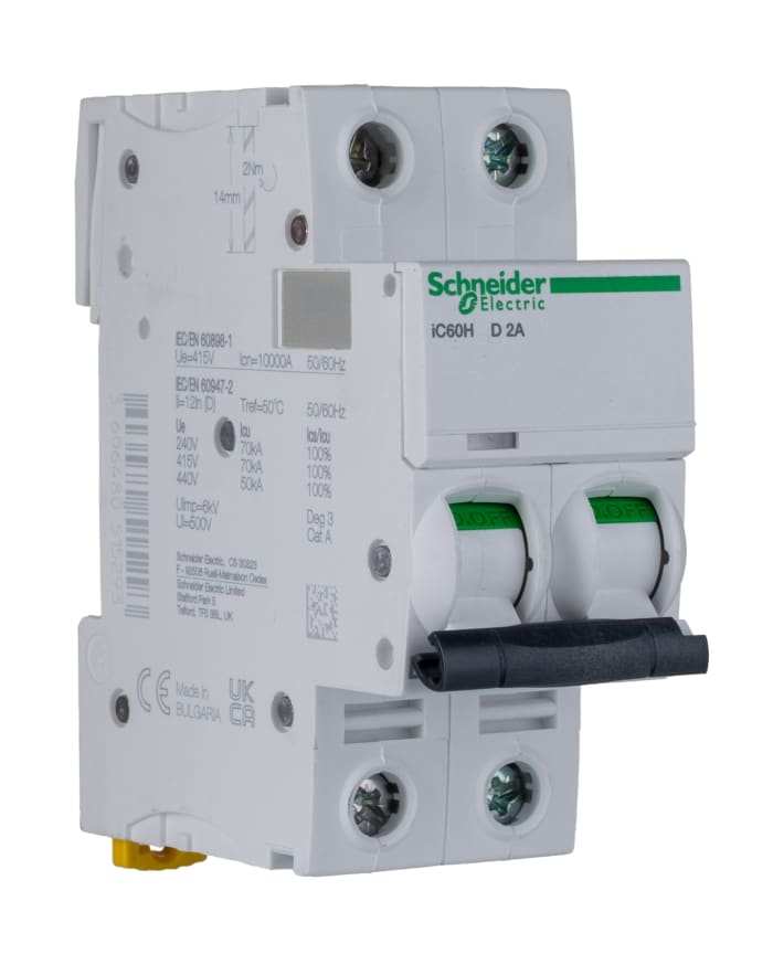 Schneider Electric A9F55202 Малогабаритный автоматический выключатель MCB