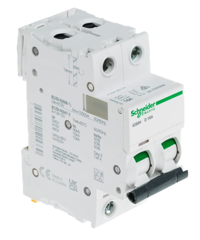 Schneider Electric A9F55216 Малогабаритный автоматический выключатель MCB