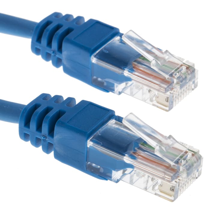 Câble Ethernet RS PRO catégorie 5e, U/UTP, Bleu, Longueur 25m LSZH, avec connecteur