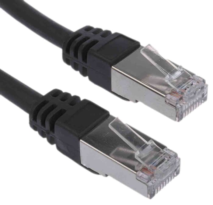 Câble Ethernet RS PRO catégorie 6, F/UTP, Noir, Longueur 30m LSZH, avec connecteur
