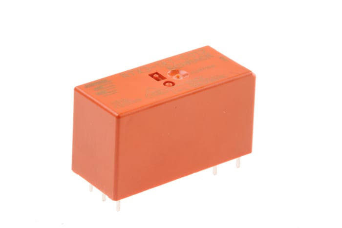 TE Connectivity PCB Mount Latching Power Relay, 12V dc Coil, 16A Switching Current, SPST