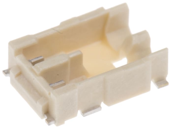 Embases de circuit imprimé Hirose, DF61, 2 pôles , 2.2mm 1 rangée, 5.0A, Droit
