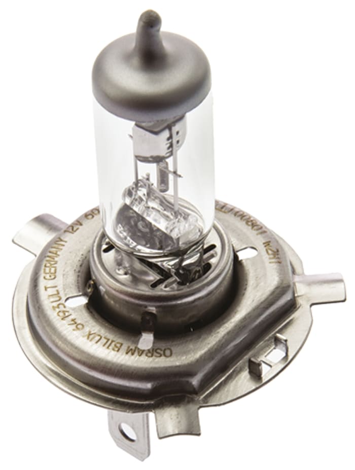 Halogenová automobilová žárovka, řada: ULTRALIFE, 60 W, objímka žárovky: P43t, 12 V, průměr: 17mm