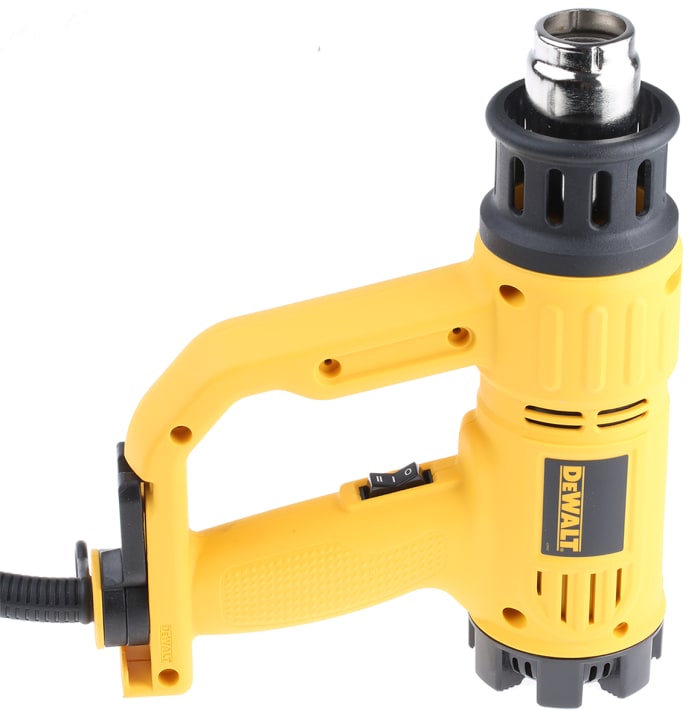 Horkovzdušná pistole max. +600°C 240V ac 1.8kW Typ G - britská 3kolíková zástrčka Dewalt