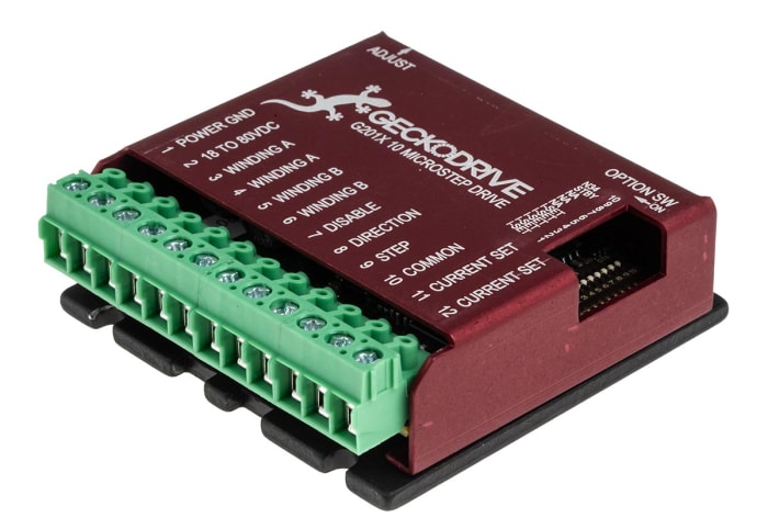 Geckodrive Stepper Motor Controller, 7 A, 80 V dc