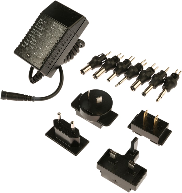 Chargeur de batterie NiMH NiCd, NiMH Friwo Pack batterie, 4.8-12V, avec prise AUS, EURO, CEI, JPN, UK, USA