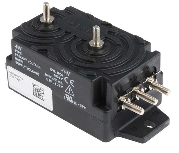 LEM DVL Series Current Transformer, 50 mA Output, ±15 → 24 V