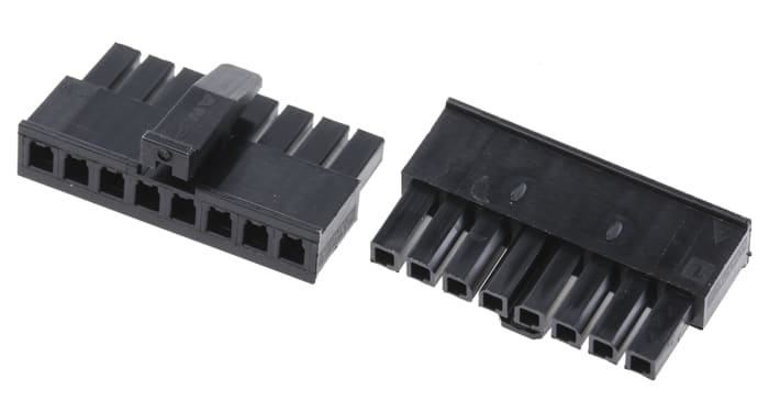 TE Connectivity, Micro MATE-N-LOK Female Connector Housing, 3mm Pitch, 8 Way, 1 Row