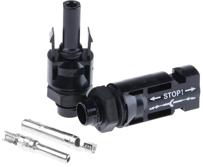 Staubli Female, Male, Panel Mount MC4 Connector, Cable CSA, 1.5 → 2.5mm², Rated At 17A, 1 kV M12