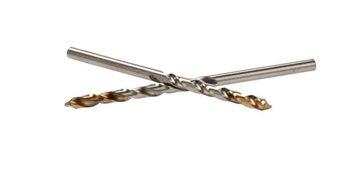 Dormer A002 Series HSS-TiN Twist Drill Bit, 3.3mm Diameter, 65 mm Overall