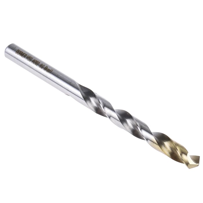 Dormer A002 Series HSS-TiN Twist Drill Bit, 9mm Diameter, 125 mm Overall