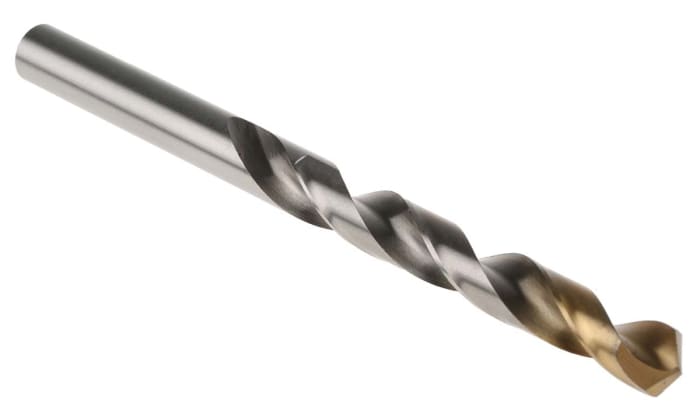 Dormer A002 Series HSS-TiN Twist Drill Bit, 10mm Diameter, 133 mm Overall