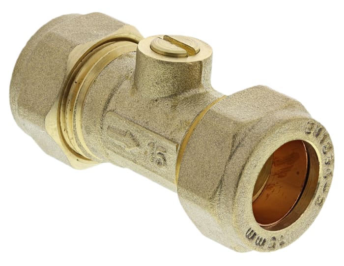 Reliance Brass Isolating Valve, High Pressure Ball Valve, 15mm