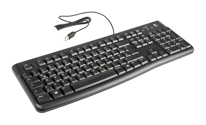 Teclado logitech con cable sales