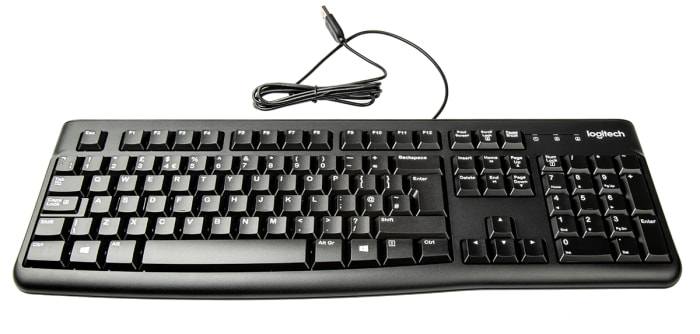 Teclado logitech con cable store